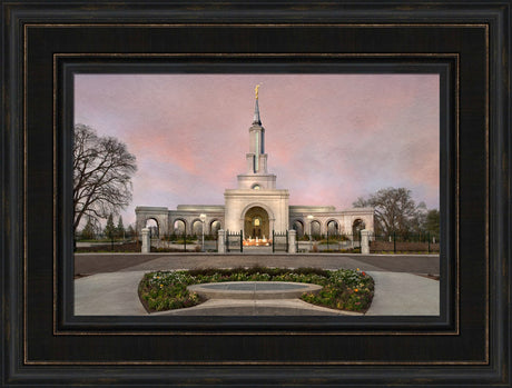 Sacramento Temple - Evening by Robert A Boyd