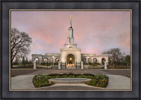 Sacramento Temple - Evening by Robert A Boyd