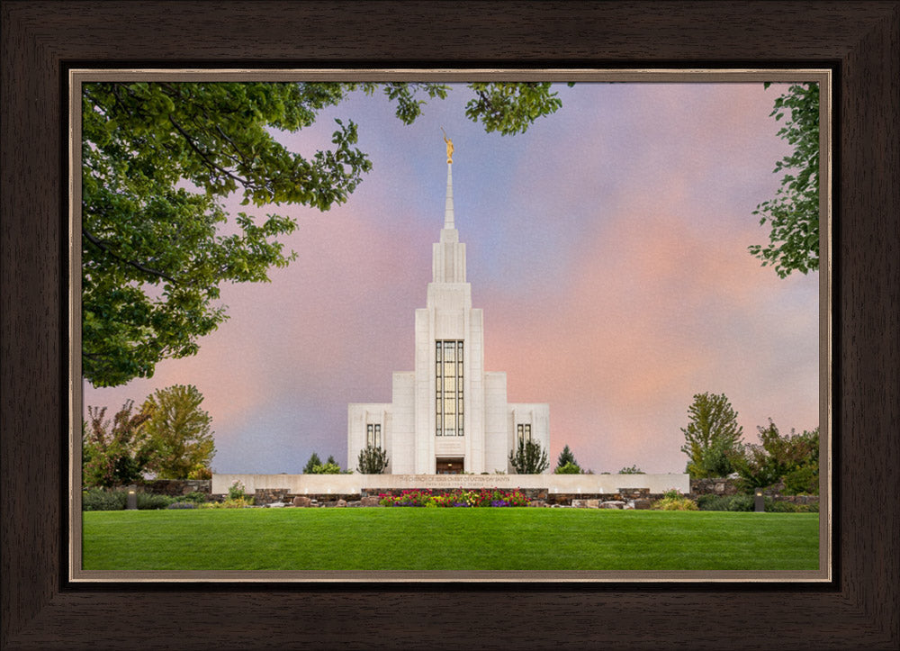 Twin Falls Temple - A House of Peace by Robert A Boyd