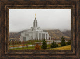 Draper Temple - In the Clouds by Robert A Boyd