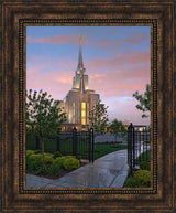 Oquirrh Mountain Temple - The Light Within by Robert A Boyd