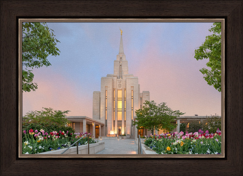 Oquirrh Mountain Temple - A House of Peace by Robert A Boyd