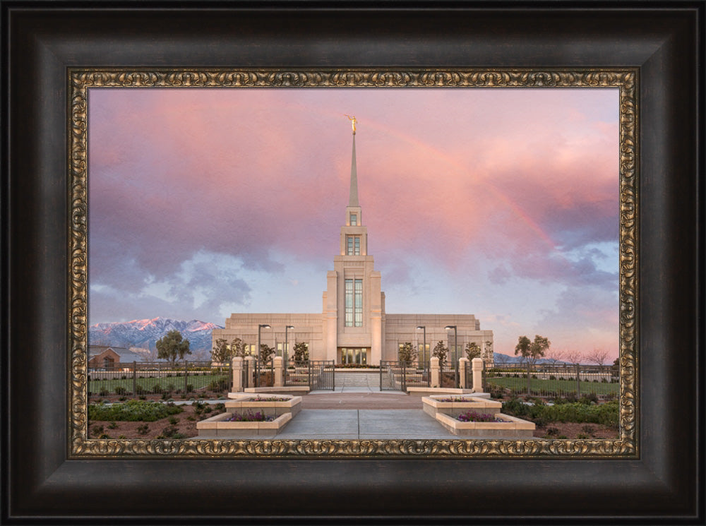 Gila Valley Temple - Gila Valley by Robert A Boyd