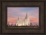 Kansas City Temple - Eventide by Robert A Boyd