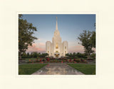 Brigham City Temple - Brigham City Covenant Path by Robert A Boyd