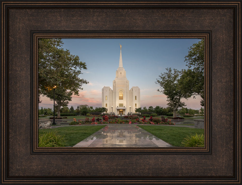 Brigham City Temple - Brigham City Covenant Path by Robert A Boyd