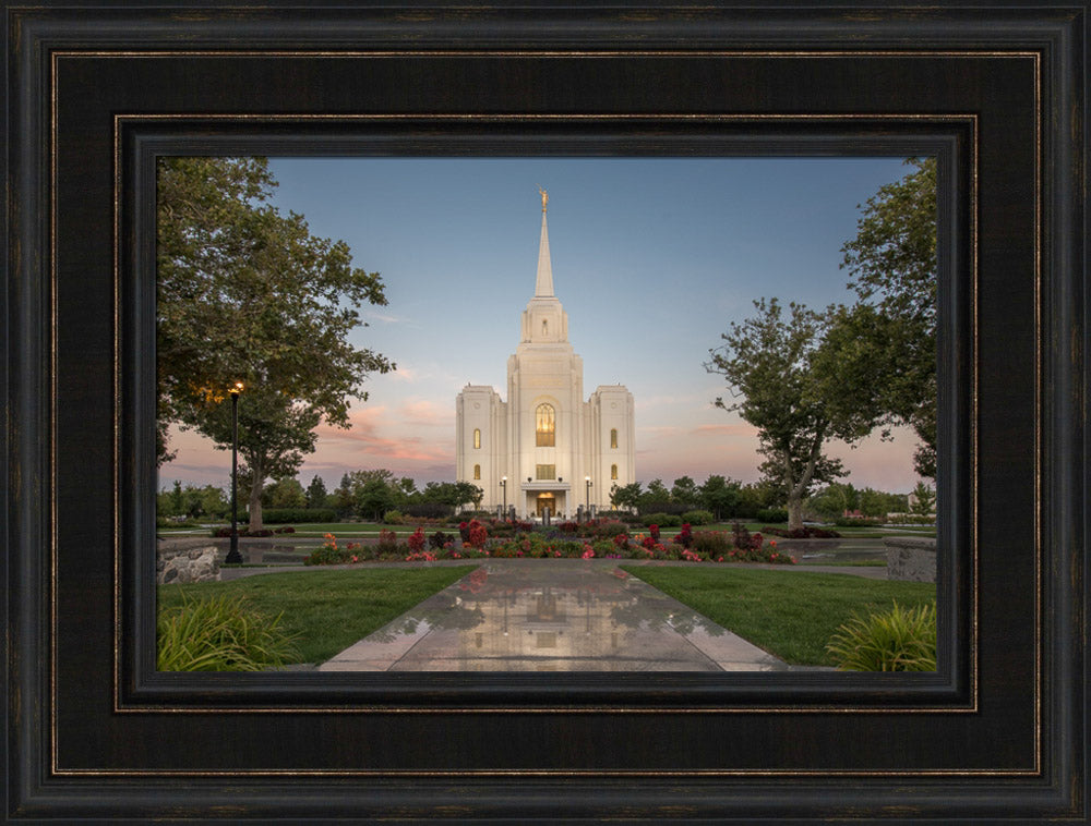 Brigham City Temple - Brigham City Covenant Path by Robert A Boyd