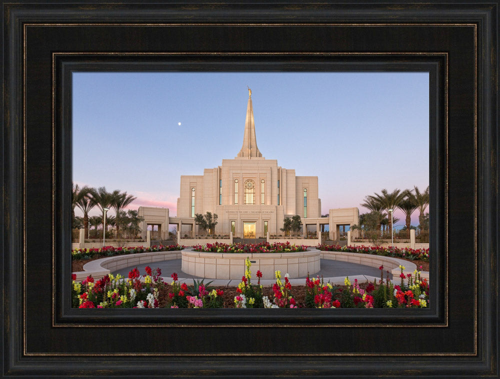 Gilbert Temple - Flower Moon by Robert A Boyd