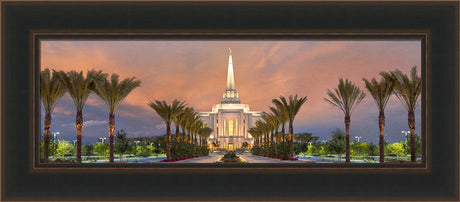 Gilbert Temple - Palm Trees by Robert A Boyd