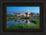 Fort Lauderdale Temple - Evening Stroll by Robert A Boyd