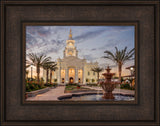 Tijuana Temple - Palm Trees by Robert A Boyd