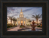 Tijuana Temple - Palm Trees by Robert A Boyd