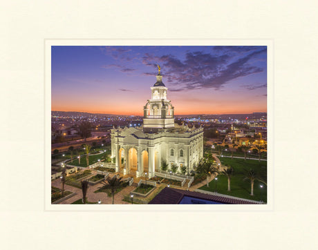 Tijuana Temple - Sunset by Robert A Boyd