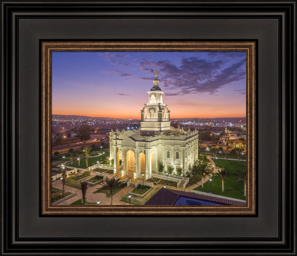 Tijuana Temple - Sunset by Robert A Boyd | Altus Fine Art