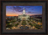 Tijuana Temple - Courtyard by Robert A Boyd