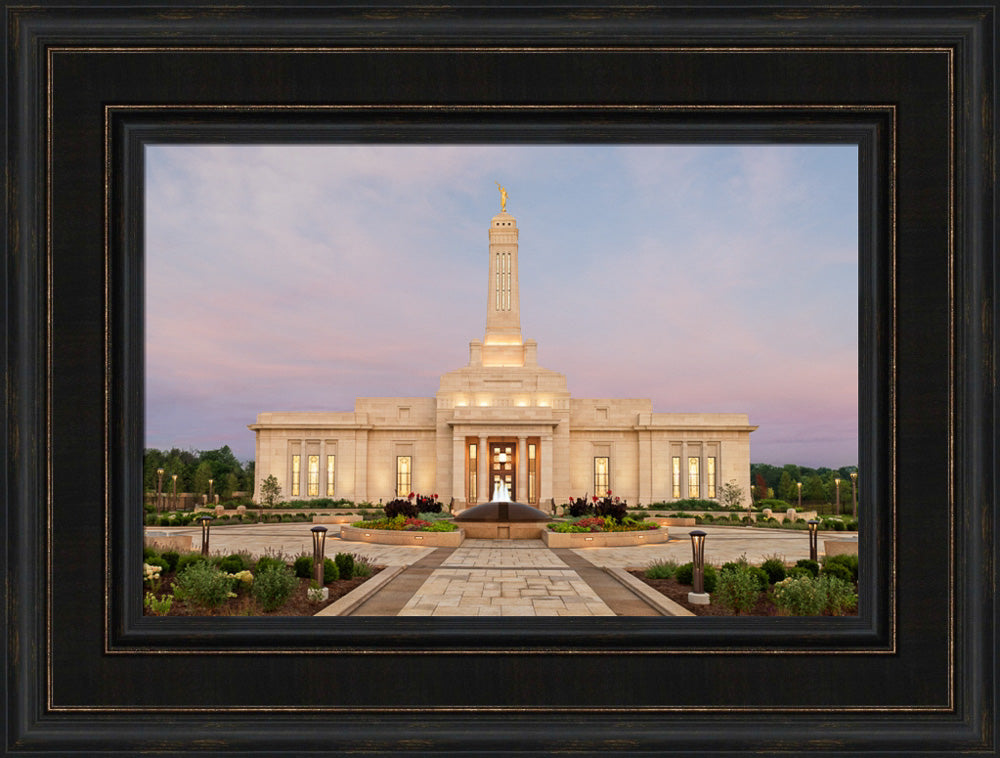 Indianapolis Temple - Temple Path by Robert A Boyd