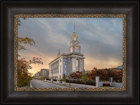 Philadelphia Temple - Avenue by Robert A Boyd