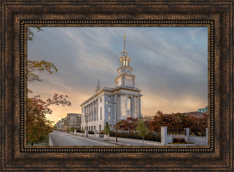 Philadelphia Temple - Avenue by Robert A Boyd