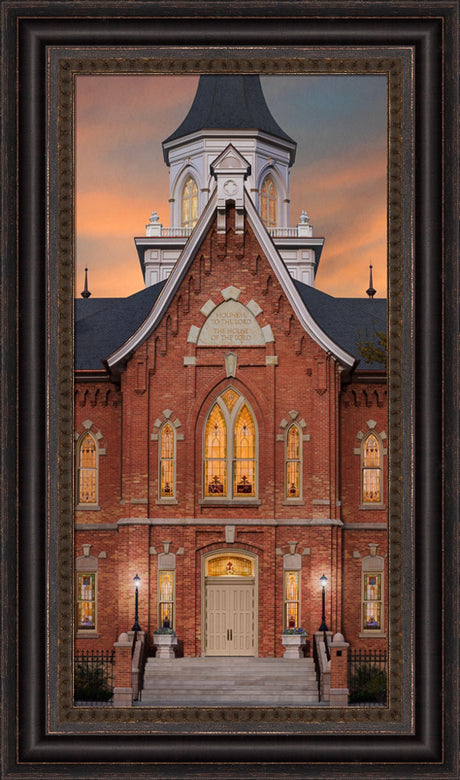 Provo City Center Temple - Mighty Fortress II by Robert A Boyd