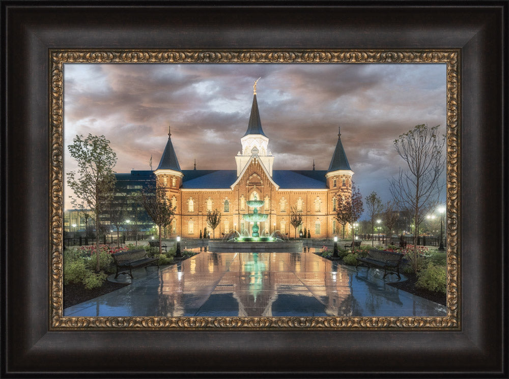 Provo City Center Temple - Chrome Series by Robert A Boyd