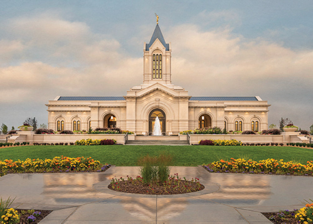 Fort Collins Temple - Eventide 5x7 print