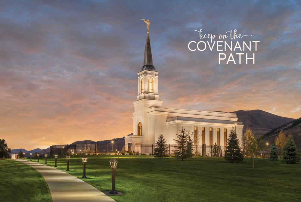 Star Valley Temple - Eventide 12x18 repositionable poster