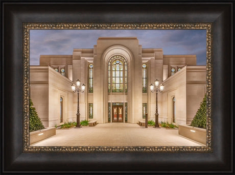 Paris Temple - Art Glass Windows by Robert A Boyd