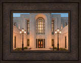 Paris Temple - Main Entrance by Robert A Boyd