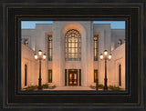 Paris Temple - Main Entrance by Robert A Boyd