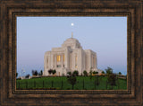 Meridian Temple - At Moonset by Robert A Boyd