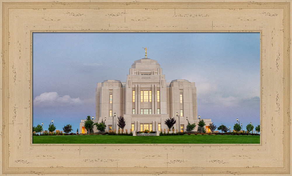 Meridian Temple - Panorama by Robert A Boyd