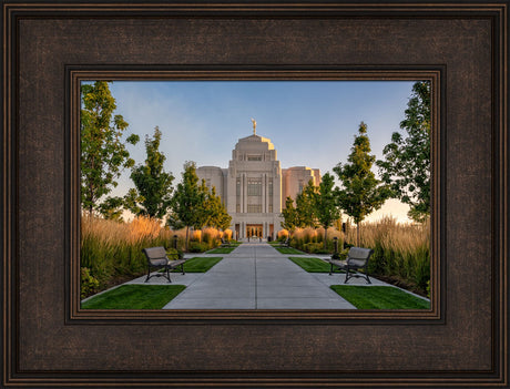 Meridian Temple - Morning Light by Robert A Boyd