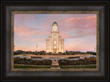 Cedar City Temple - Morning by Robert A Boyd