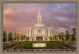 Pocatello Temple - Morning Light by Robert A Boyd