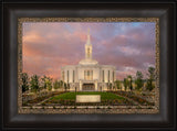 Pocatello Temple - Morning Light by Robert A Boyd