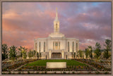 Pocatello Temple - Morning Light by Robert A Boyd