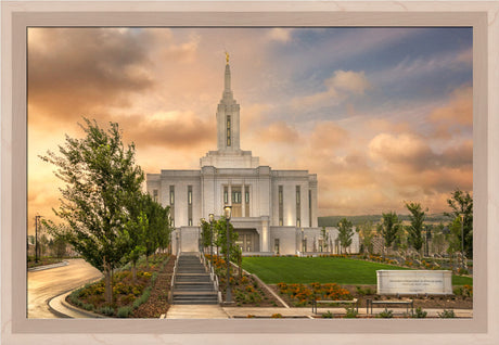 Pocatello Temple - Covenant Path by Robert A Boyd