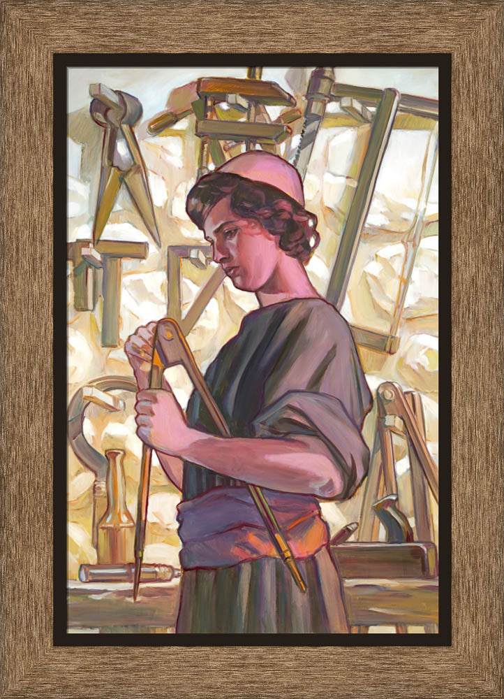 Young Carpenter by Rose Datoc Dall