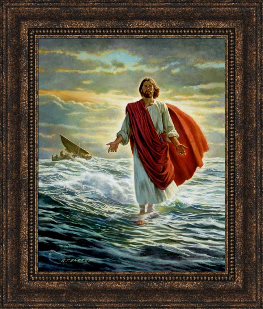 Christ Walking on the Water by Robert Barrett