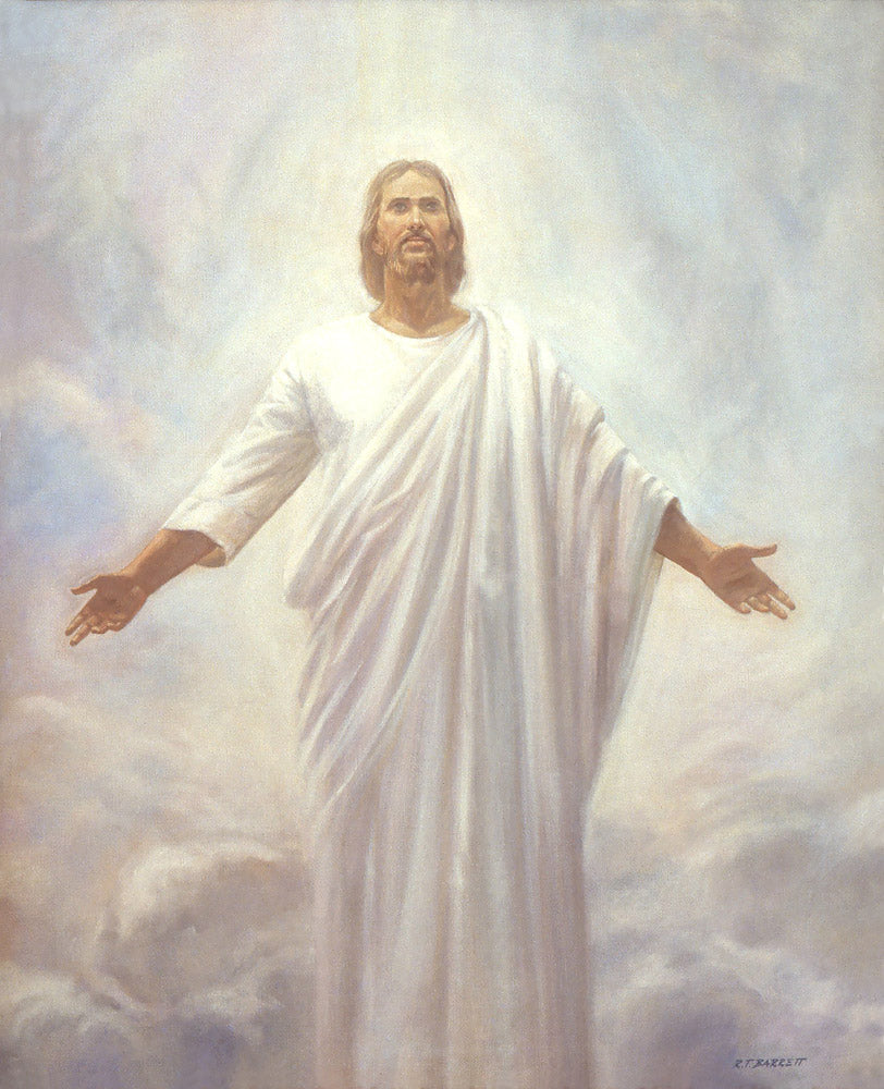 jesus christ in the clouds