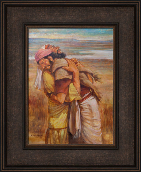 Jacob and Esau Embrace