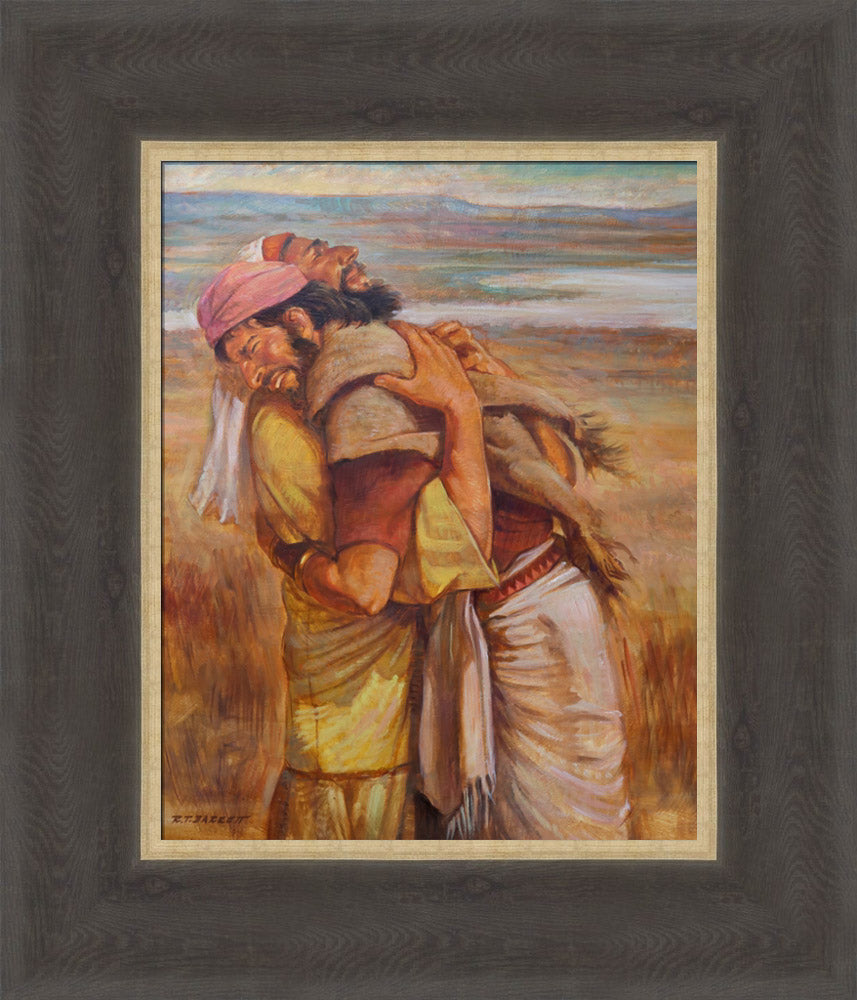 Jacob and Esau Embrace