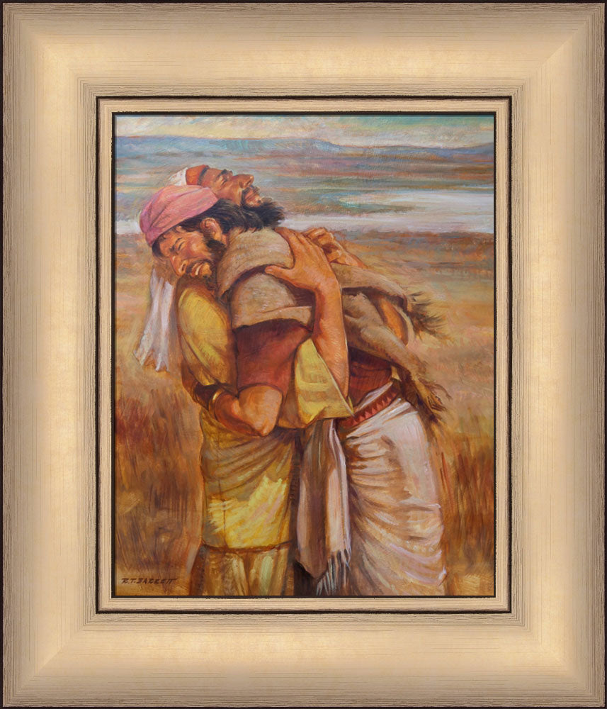 Jacob and Esau Embrace