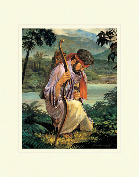 Enos Praying by Robert Barrett