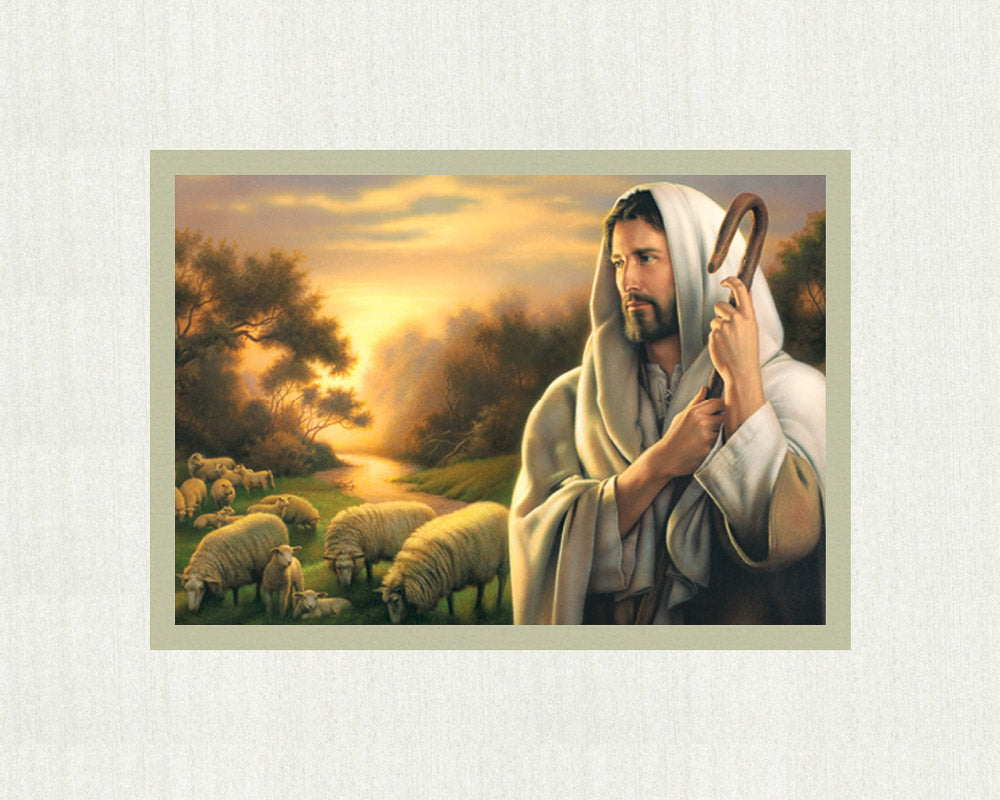 The Lord is My Shepherd 5x7 print