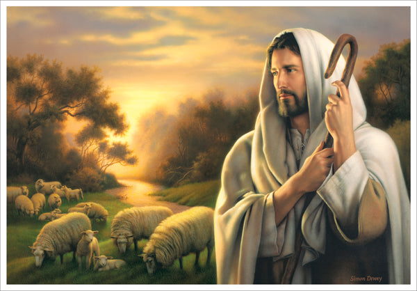 The Lord is My Shepherd minicard