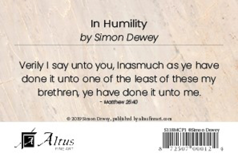 In Humility minicard