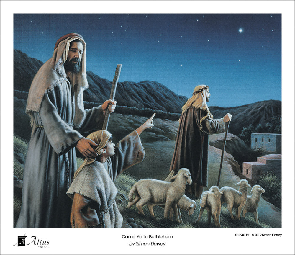 Come Ye to Bethlehem by Simon Dewey