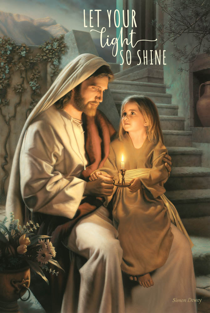 Let Your Light So Shine 12x18 repositionable poster – Altus Fine Art