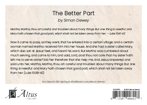 The Better Part by Simon Dewey